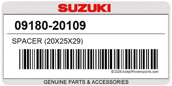 Suzuki 09180-20109 Spacer (20X25x29)
