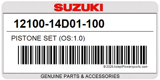 Suzuki 12100-14D01-100 Pistone Set (Os:1.0)