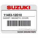 Suzuki 11483-12D10 Gasket, Magneto, Cover