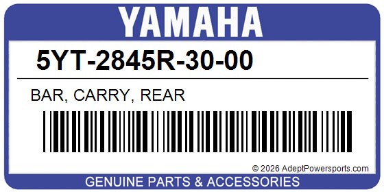 Yamaha 5YT-2845R-30-00 Bar, Carry, Rear