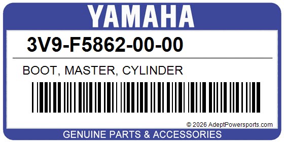 Yamaha 3V9-F5862-00-00 Boot, Master, Cylinder