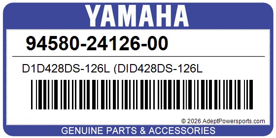 Yamaha 94580-24126-00 D1d428ds-126L (Did428ds-126L