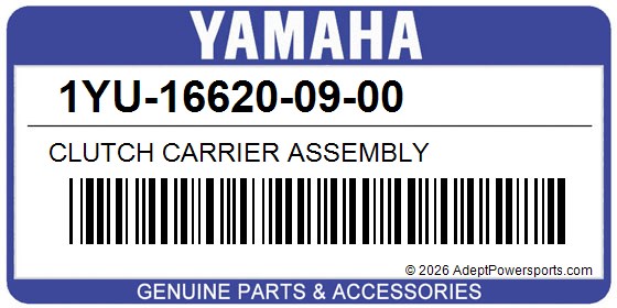 Yamaha 1YU-16620-09-00 Clutch Carrier Assembly