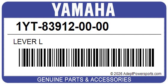 Yamaha 1YT-83912-00-00 Lever L