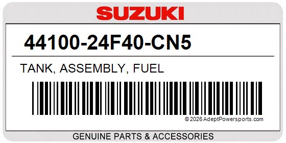 Suzuki 44100-24F40-CN5 Tank, Assembly, Fuel