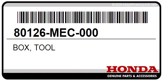Honda 80126-MEC-000 Box, Tool