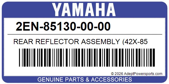 Yamaha 2EN-85130-00-00 Rear Reflector Assembly (42X-85