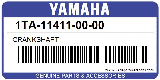 Yamaha 1TA-11411-00-00 Crankshaft