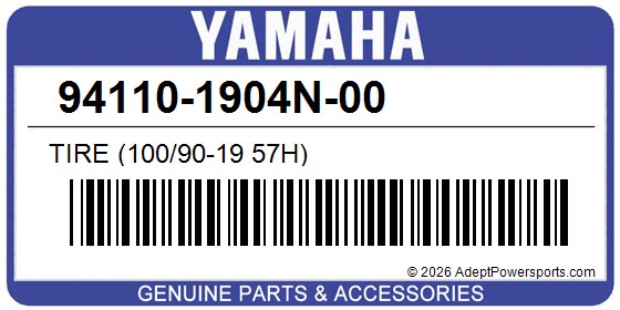 Yamaha 94110-1904N-00 Tire (100/90-19 57H)
