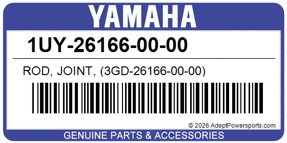 Yamaha 1UY-26166-00-00 Rod, Joint, (3Gd-26166-00-00)