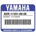Yamaha 4DR-11351-00-00 Gasket, Cylinder