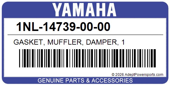 Yamaha 1NL-14739-00-00 Gasket, Muffler, Damper, 1