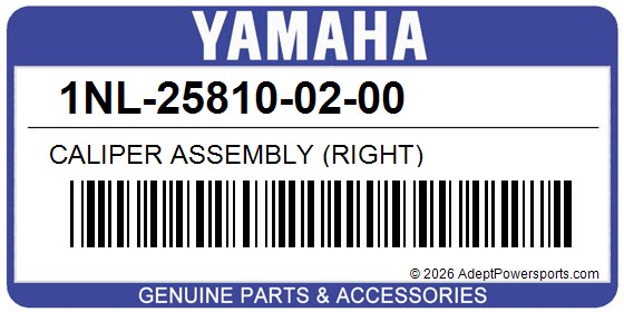 Yamaha 1NL-25810-02-00 Caliper Assembly (Right)