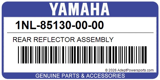 Yamaha 1NL-85130-00-00 Rear Reflector Assembly
