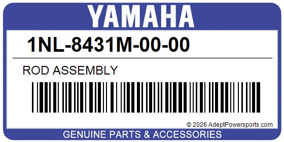 Yamaha 1NL-8431M-00-00 Rod Assembly
