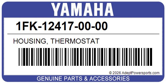 Yamaha 1FK-12417-00-00 Housing, Thermostat