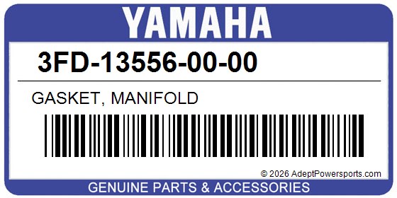 Yamaha 3FD-13556-00-00 Gasket, Manifold