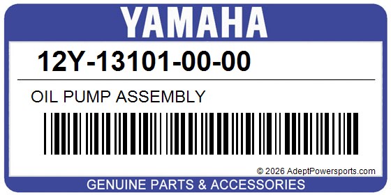Yamaha 12Y-13101-00-00 Oil Pump Assembly
