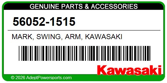 Kawasaki 56052-1515 Mark, Swing, Arm, Kawasaki