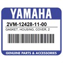 Yamaha 2VM-12428-11-00 Gasket, Housing, Cover, 2