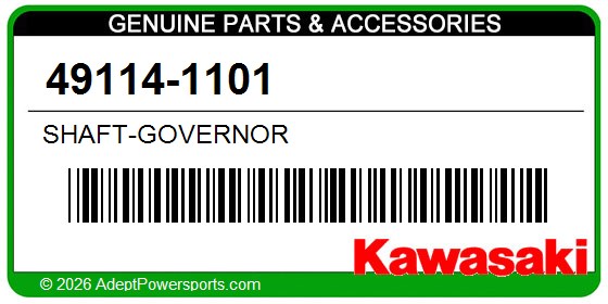 Kawasaki 49114-1101 Shaft-Governor