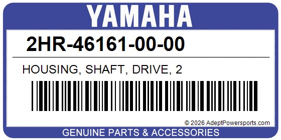 Yamaha 2HR-46161-00-00 Housing, Shaft, Drive, 2