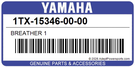 Yamaha 1TX-15346-00-00 Breather 1