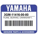 Yamaha 3GM-11416-00-00 Plane, Bearing, Crankshaft, 1, (Blue)