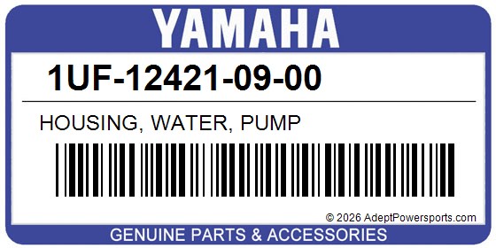 Yamaha 1UF-12421-09-00 Housing, Water, Pump