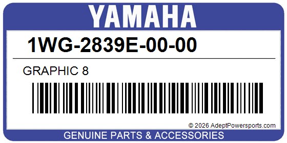 Yamaha 1WG-2839E-00-00 Graphic 8