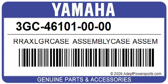 Yamaha 3GC-46101-00-00 Rraxlgrcase Assemblycase Assembly