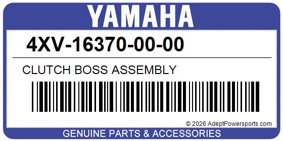 Yamaha 4XV-16370-00-00 Clutch Boss Assembly