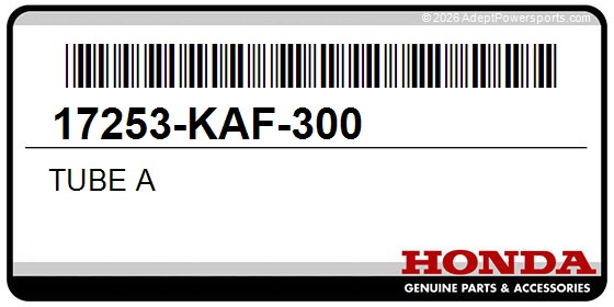 Honda 17253-KAF-300 Tube A
