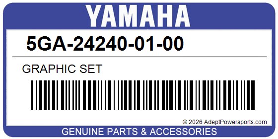 Yamaha 5GA-24240-01-00 Graphic Set