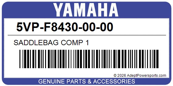 Yamaha 5VP-F8430-00-00 Saddlebag Comp 1