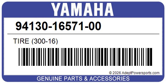 Yamaha 94130-16571-00 Tire (300-16)