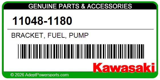 Kawasaki 11048-1180 Bracket, Fuel, Pump