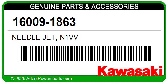 Kawasaki 16009-1863 Needle-Jet, N1vv