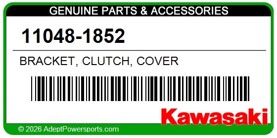 Kawasaki 11048-1852 Bracket, Clutch, Cover
