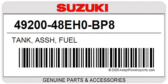 Suzuki 49200-48EH0-BP8 Tank, Assh, Fuel