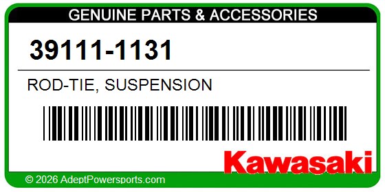 Kawasaki 39111-1131 Rod-Tie, Suspension