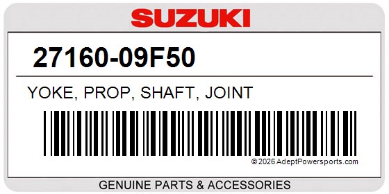 Suzuki 27160-09F50 Yoke, Prop, Shaft, Joint