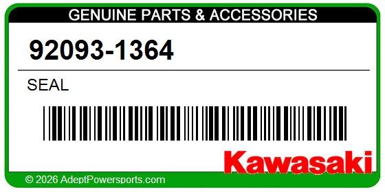 Kawasaki 92093-1364 Seal