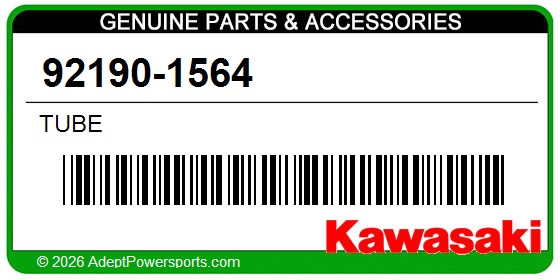 Kawasaki 92190-1564 Tube