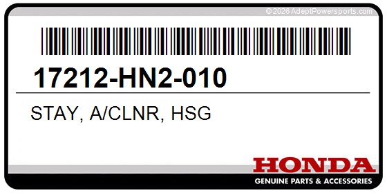 Honda 17212-HN2-010 Stay, A/Clnr, Hsg