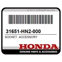 Honda 31651-HN2-000 Socket, Accessory