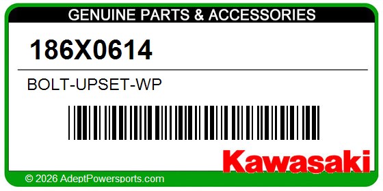 Kawasaki 186X0614 Bolt-Upset-Wp