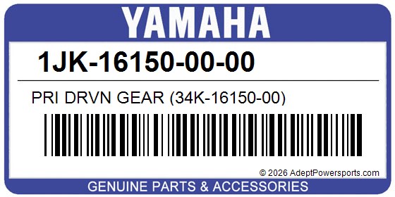 Yamaha 1JK-16150-00-00 Pri Drvn Gear (34K-16150-00)