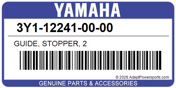 Yamaha 3Y1-12241-00-00 Guide, Stopper, 2