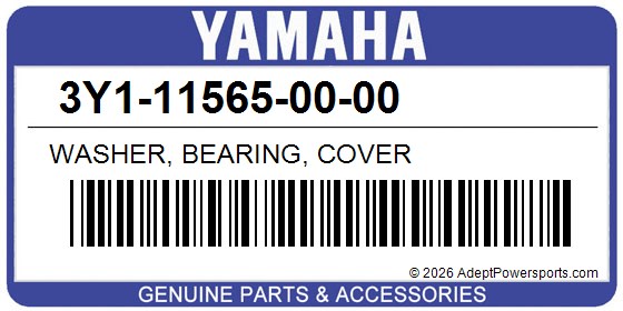 Yamaha 3Y1-11565-00-00 Washer, Bearing, Cover